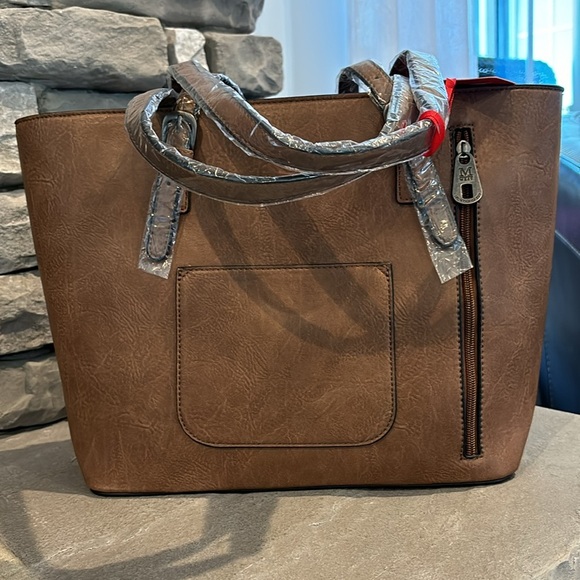 COPY - 2 IN ONE SET! Montana West concealed carry tote & handbag,embossed vegan… - Picture 4 of 16